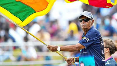 Iconic Sri Lankan cricket team supporter 'Uncle' Percy Abeysekera passes away