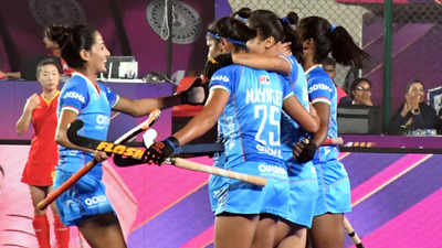 Indian hockey team beats China 2-1 in women's Asian Champions Trophy