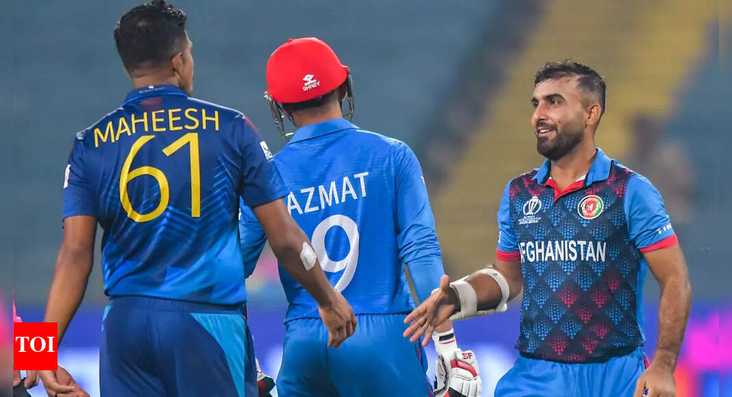 “Chase against Pakistan gave us….”: Afghanistan captain Hashmatullah Shahidi | Cricket News – Times of India