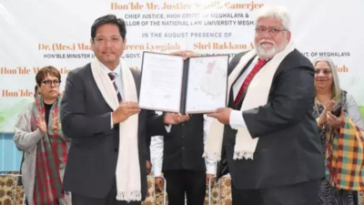 Meghalaya government hands over land for National Law University