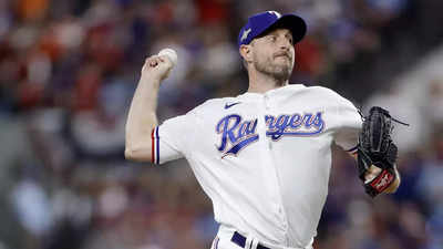 MLB: Texas Rangers' star pitcher Max Scherzer leaves World Series game ...