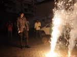Vivek celebrates Diwali