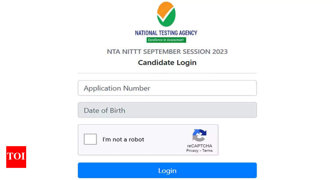 NTA declares NITTT September 2023 exam results on nittt.nta.ac.in