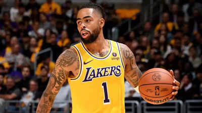 NBA: D'Angelo Russell leads Los Angeles Lakers to 106-103 win over Orlando  Magic | NBA News - Times of India