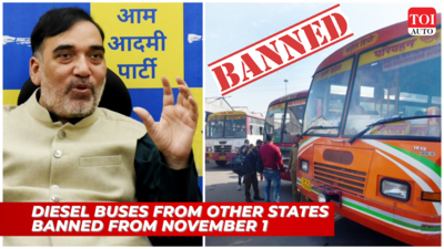 Delhi-NCR 'winter action plan': Diesel buses from other states banned from November 1