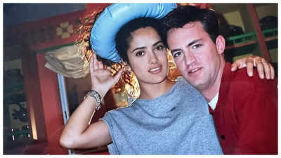 Salma Hayek recalls her "special bond" with Matthew Perry; pays tribute to 'Fools Rush In' co-star in moving post