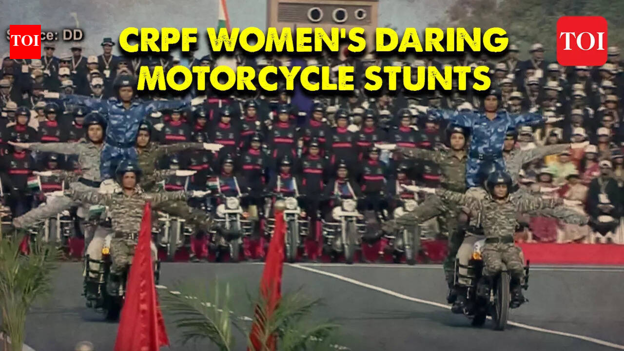 National Unity Day: Women officers of CRPF perform one of the most ...