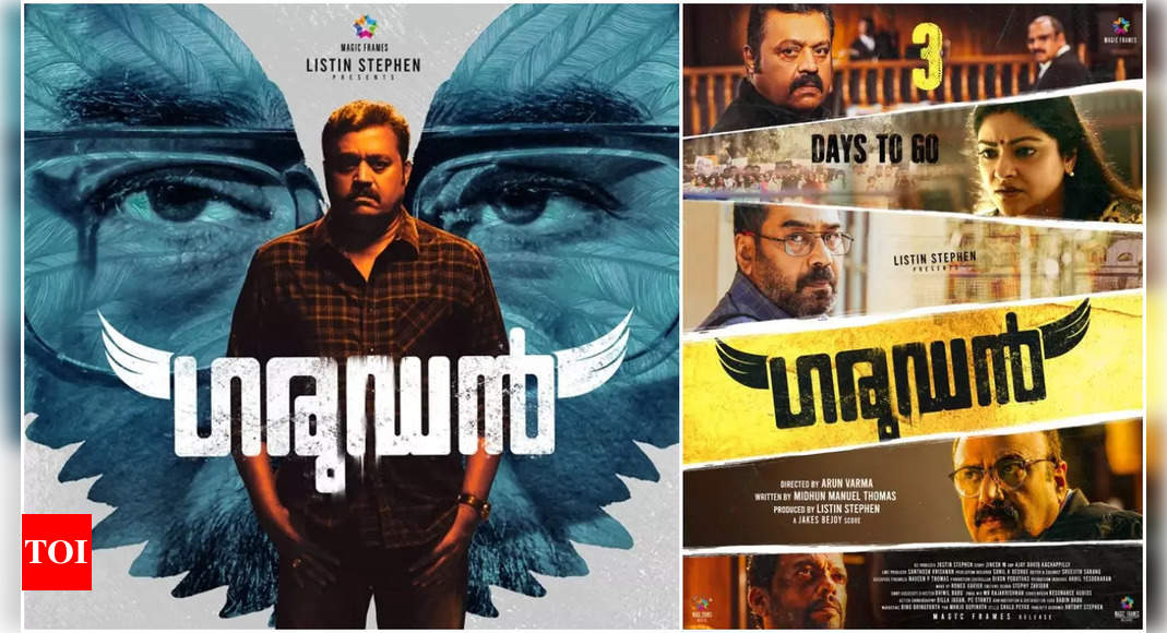 Suresh GopiBiju Menon’s ‘Garudan’ gets a release date Malayalam