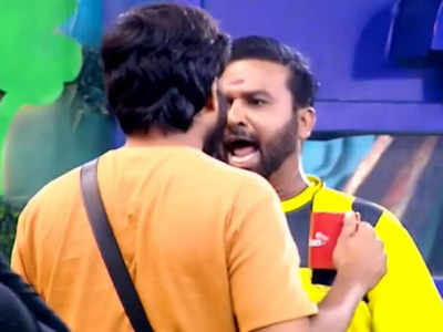 Bigg Boss Tamil 7 Vishnu Cool Suresh and Pradeep get into an