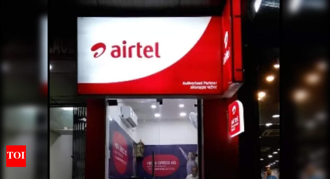 Bharti Airtel Q2 net profit falls 37.5% to Rs 1,341 crore – Times of India