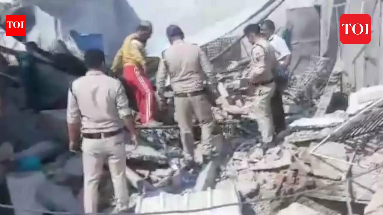 Explosion at illegal firecracker factory in MP’s Damoh leaves several ...