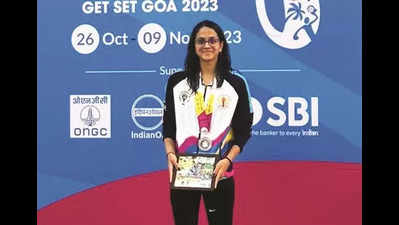 Sanjana recovers in time to win silver for Goa