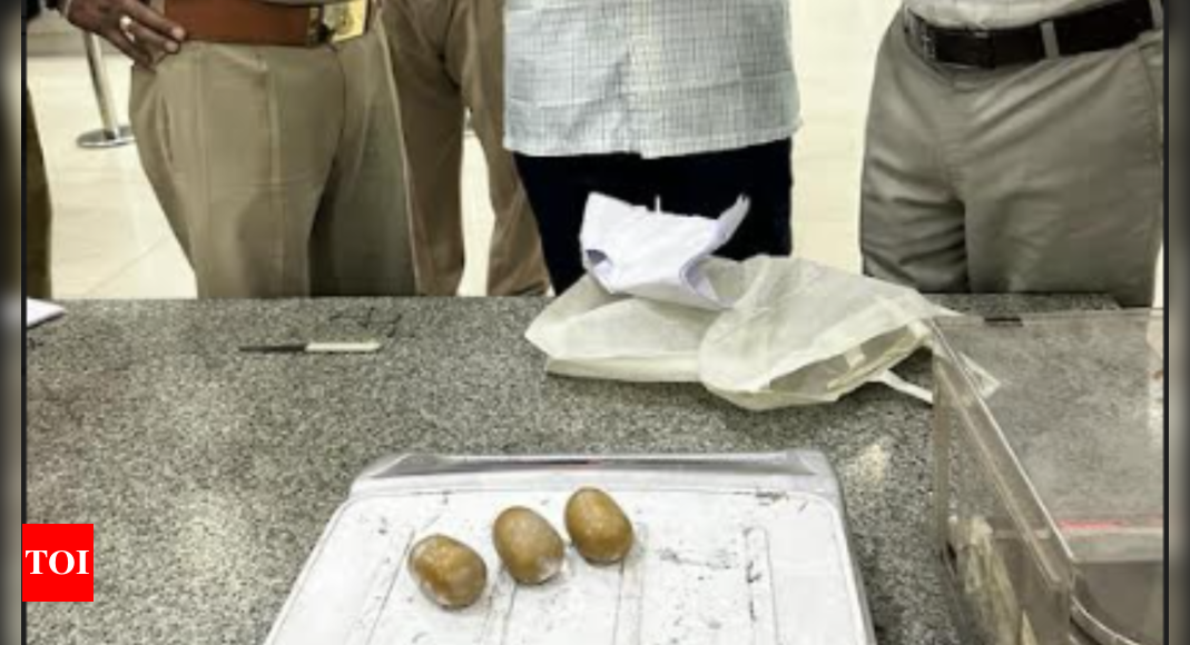 Lucknow: Customs fails to detect passenger with 1kg gold concealed in ...