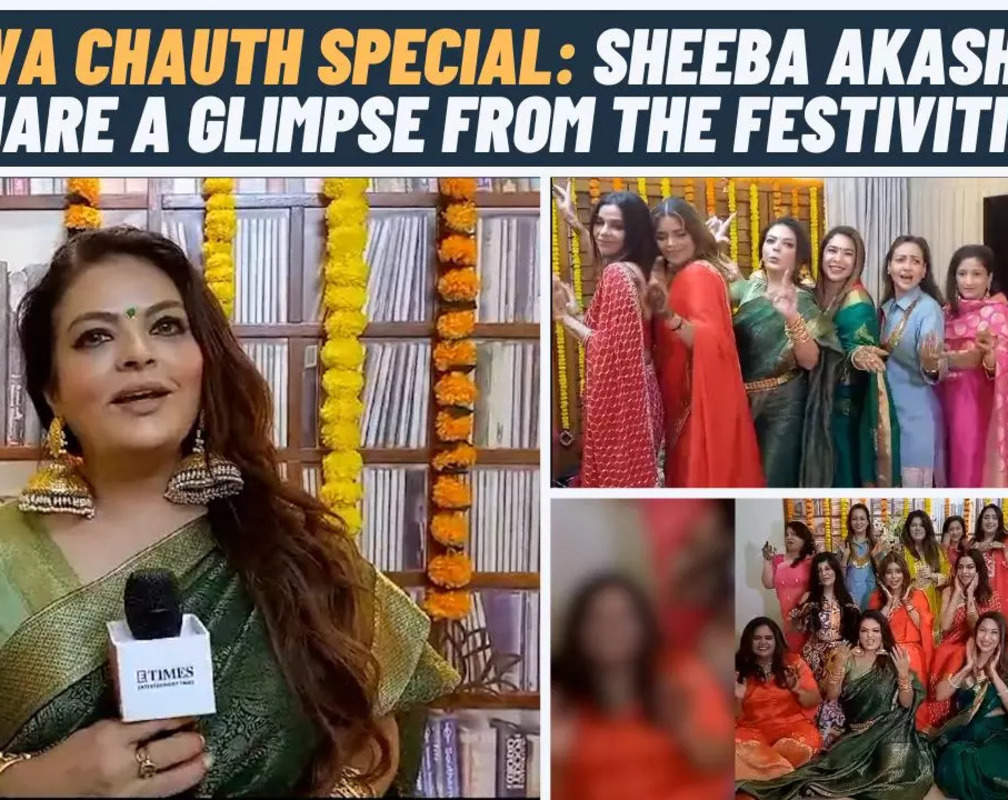 
Karwa Chauth special: Sheeba Akashdeep, Ronit Roy’s wife Neelam look stunning
