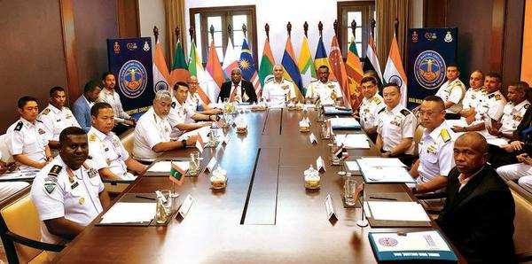 Navy casts training net in Indian Ocean