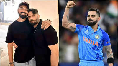 Suniel Shetty says Virat Kohli is his favourite cricketer in today's time and not KL Rahul