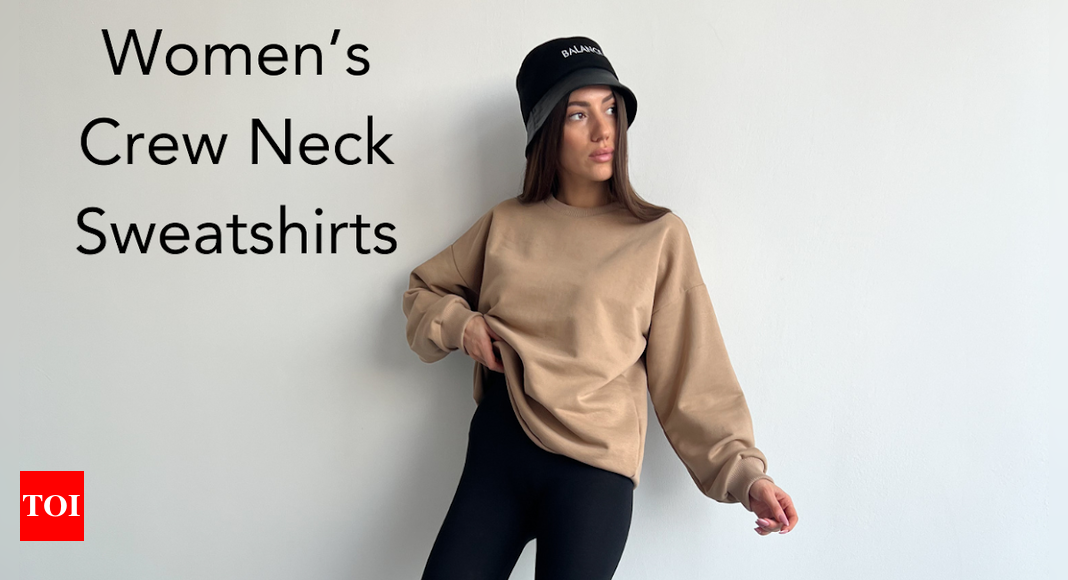 Best Women’s Crew Neck Sweatshirts That Are Perfect For Every Occasion ...