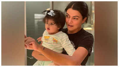 Sushmita Sen drops priceless video of niece Ziana on her second birthday; here’s what Charu Asopa commented