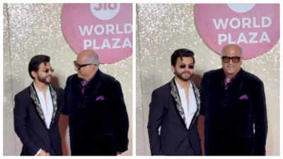 Celebrities at the launch of Jio World Plaza