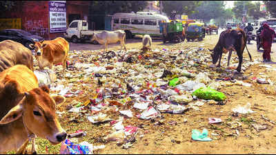 ‘Workers few’, waste mounds still line streets