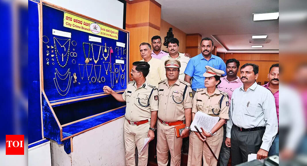 Ramesh Banoth: Mysuru Sees A Drop In Chain-snatching Cases | Mysuru ...