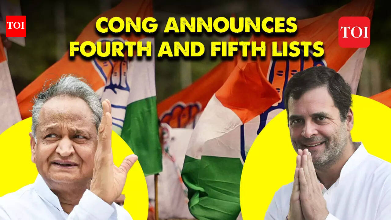 Rajasthan assembly polls: Congress releases lists of 61 candidates ...