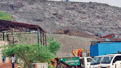 Inert waste generated at landfills finds few takers | Delhi News ...