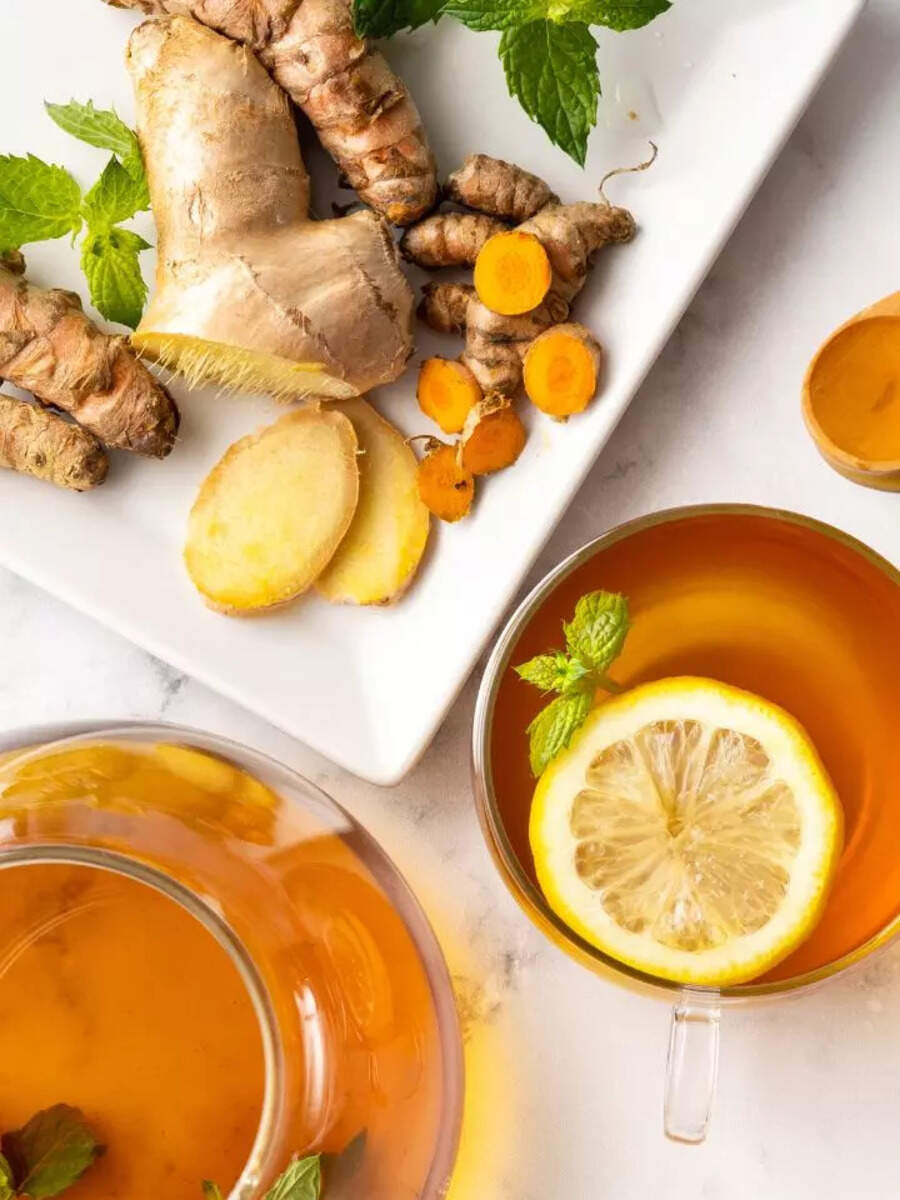Raw ginger and turmeric water for weight loss and immunity Times of India