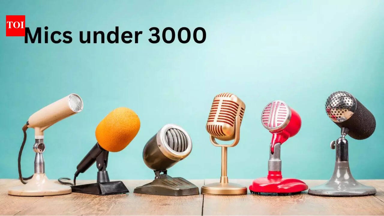 Mics under 3000: Affordable picks for high-quality audio - The Times ...