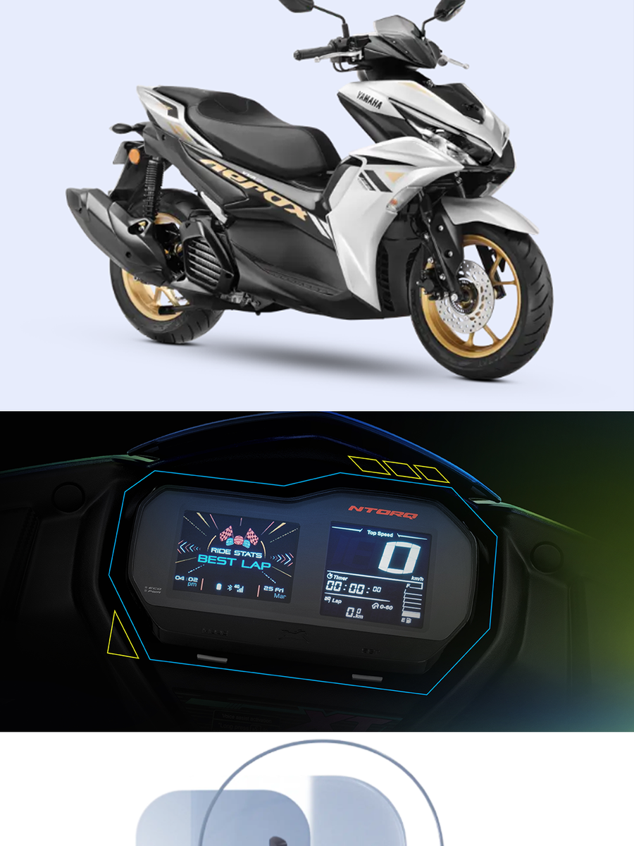 5 Best Scooters With Digital Instrument Cluster, TVS Ntorq, Ola S1 Pro