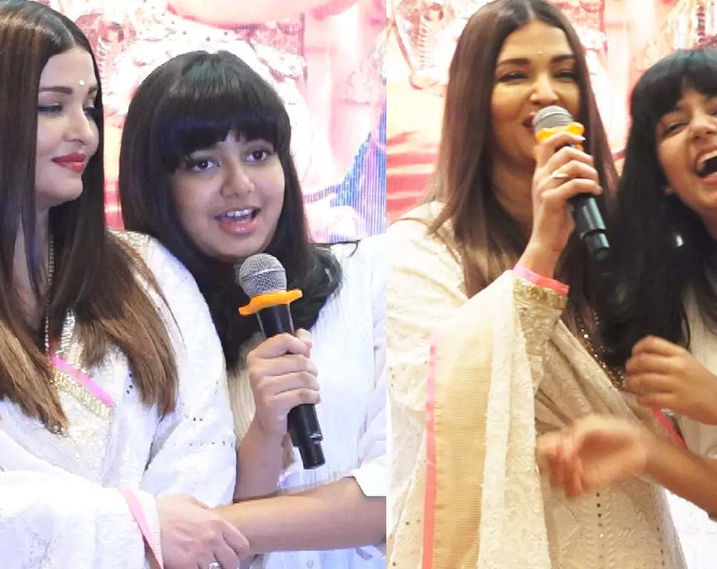 
On Aishwarya Rai Bachchan's birthday, daughter Aaradhya gives her 1st speech in public: 'What you are doing is truly incredible'
