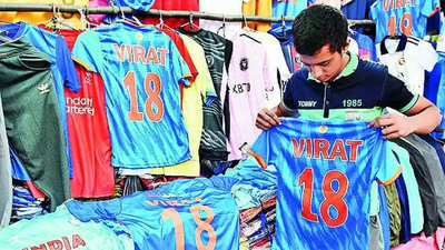 Virat Kohli’s jersey No. 18 the top draw at stores ahead of Sunday match at Eden Gardens