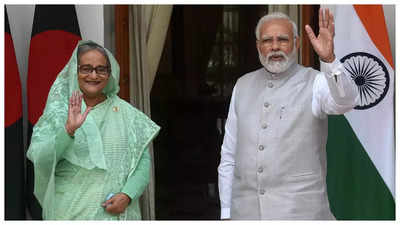 PM Modi, Bangladesh counterpart Sheikh Hasina jointly launch key infra and rail link projects