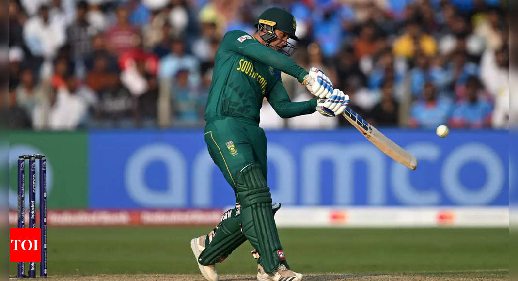 'Power-hitting' South Africa set new sixes record in the ODI World Cup ...