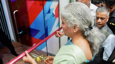 Finance minister Nirmala Sitharaman visits Indian investments in Sri Lanka's east, inaugurates SBI branch