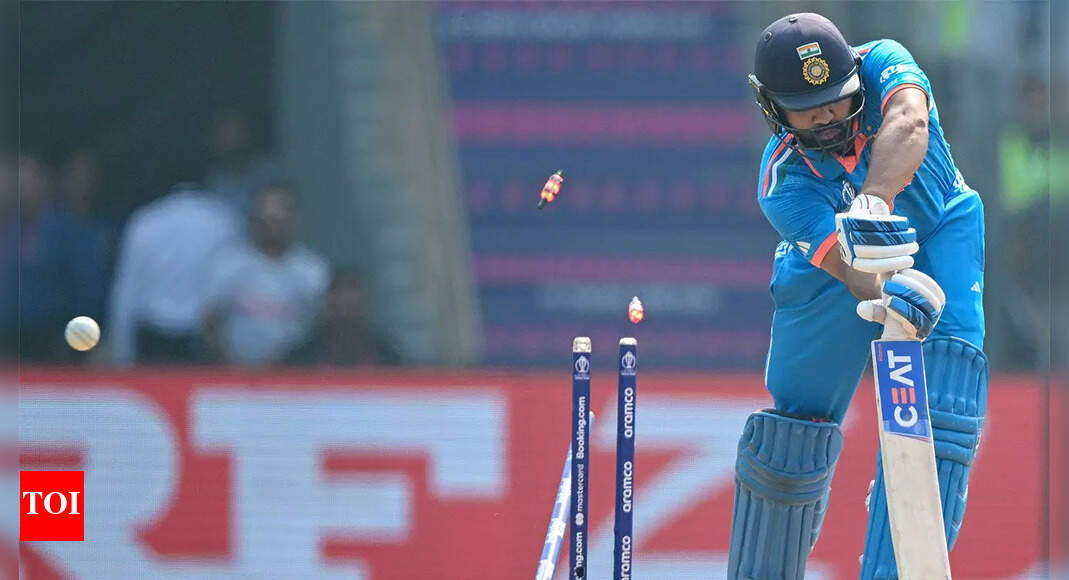 Rohit Sharma bowled by a beauty in World Cup match against Sri Lanka | Cricket News