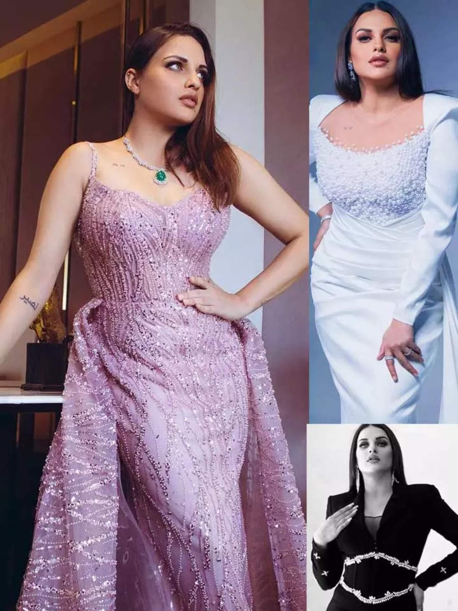 Himanshi Khurana And Her Love For Gorgeous Gowns Times Of India 