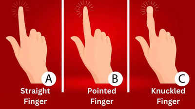 Personality Traits: The shape of your index finger can reveal your  personality traits