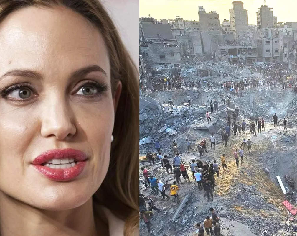 
Angelina Jolie condemns Israel's recent airstrike at Gaza’s largest refugee camp Jabalia; says 'Those killed are innocent...'
