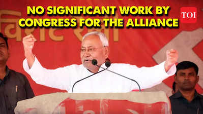 Nitish Kumar: Congress more interested in Assembly Polls than INDIA bloc works
