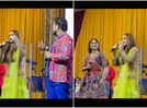 Watch: Esha Deol dazzles Chicago's Sharad Purnima celebration with Geeta Rabari and Sunny Jadhav
