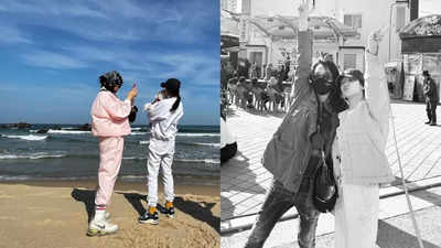 Song Hye-kyo and Kim Hye-soo chill by the beach - see pics
