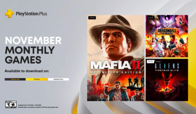 Free Games PlayStation Plus free games for November announced