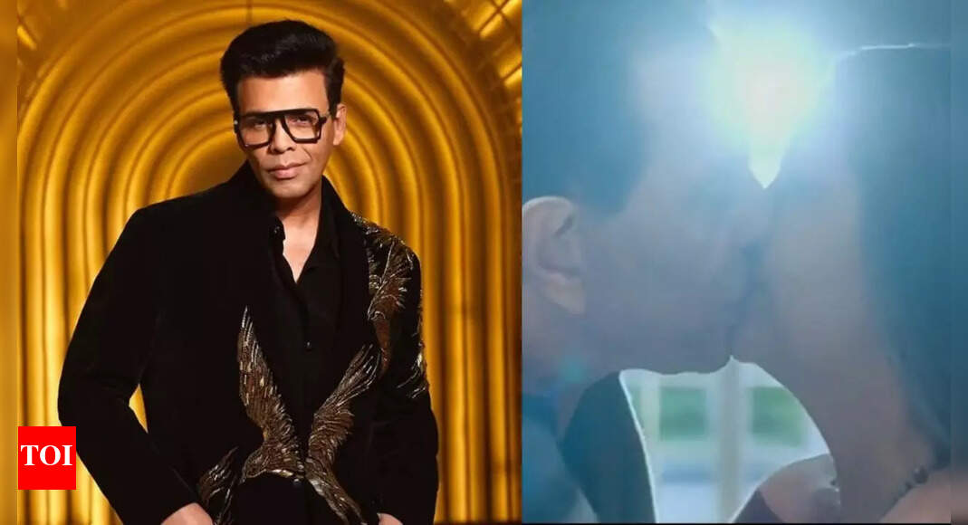 KJo felt awkward explaining kissing to Dharam