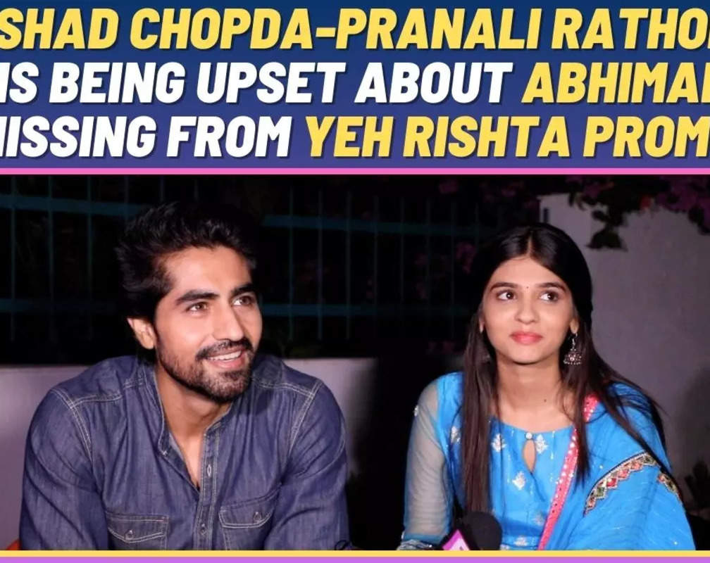 
Harshad Chopda-Pranali Rathod on fans being upset about Abhimanyu missing from Yeh Rishta promo
