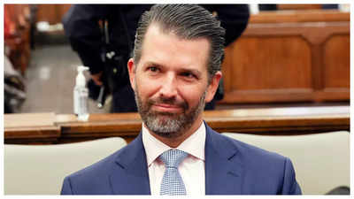 Make me look sexy': Donald Trump Jr asks court artist - Times of India