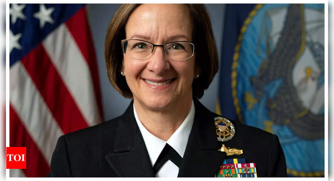 Who Is Lisa Franchetti The First Woman To Lead Us Navy Times Of India