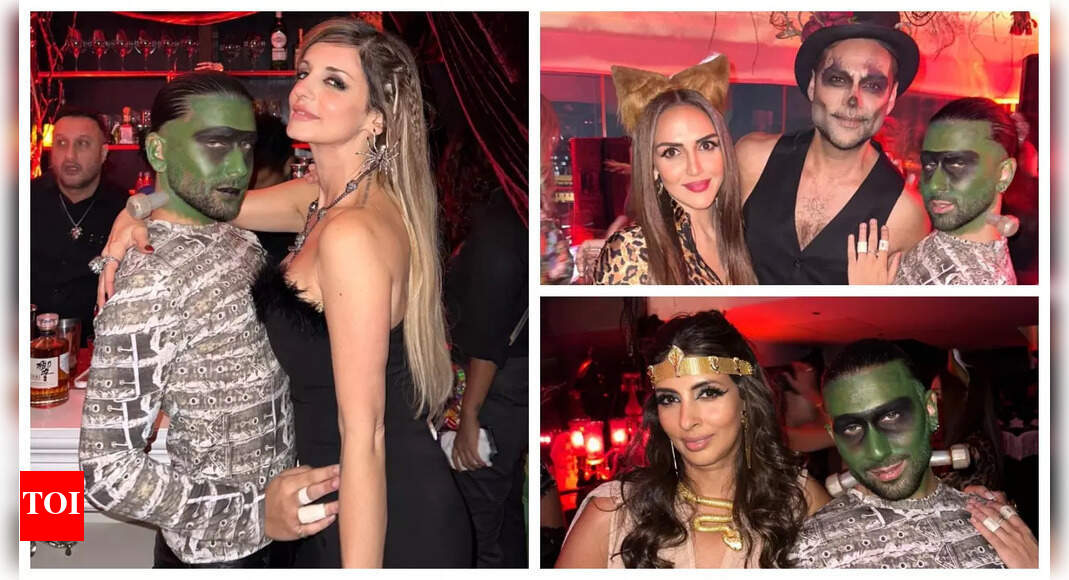 Sussanne hosts Halloween-themed party