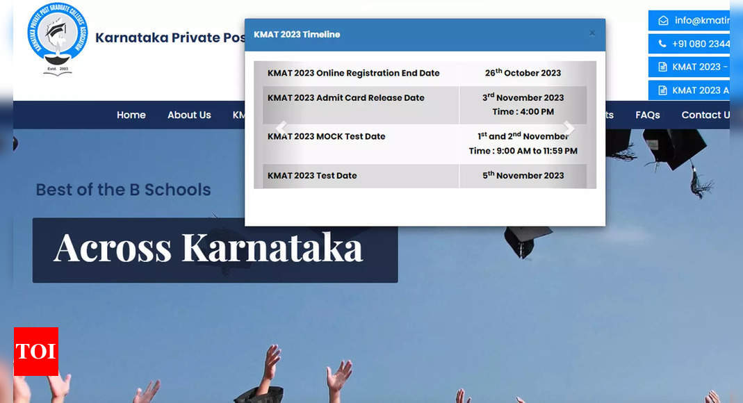 KMAT 2023 Admit Card releases today at kmatindia.com; steps to download