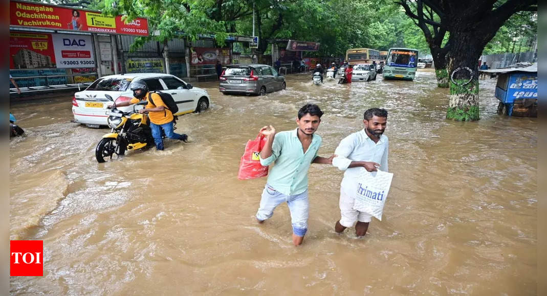 Chennai rain: Alandur and Velachery areas get heavy rainfall; Five ...